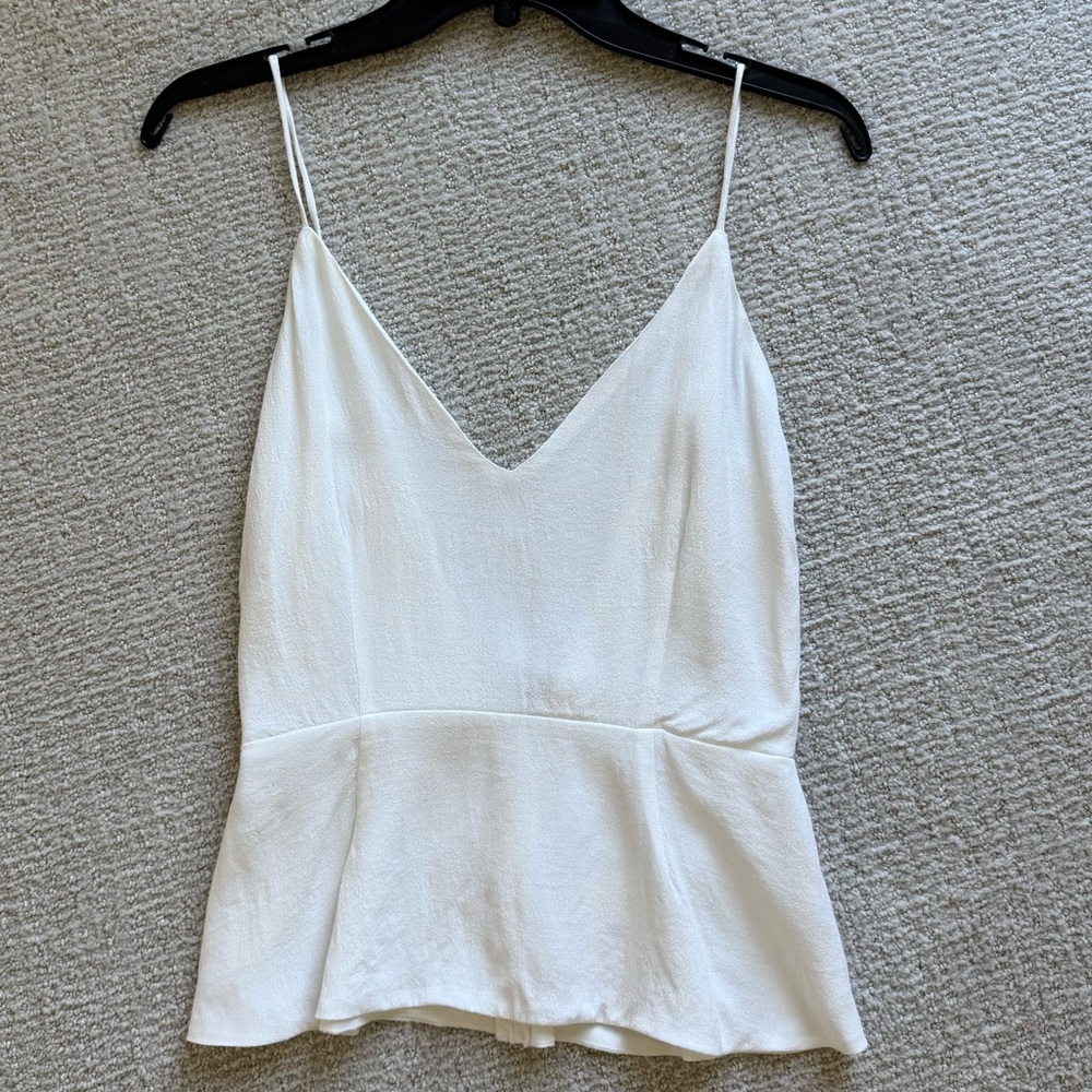 NWT Rumor Boutique white tank top. XS